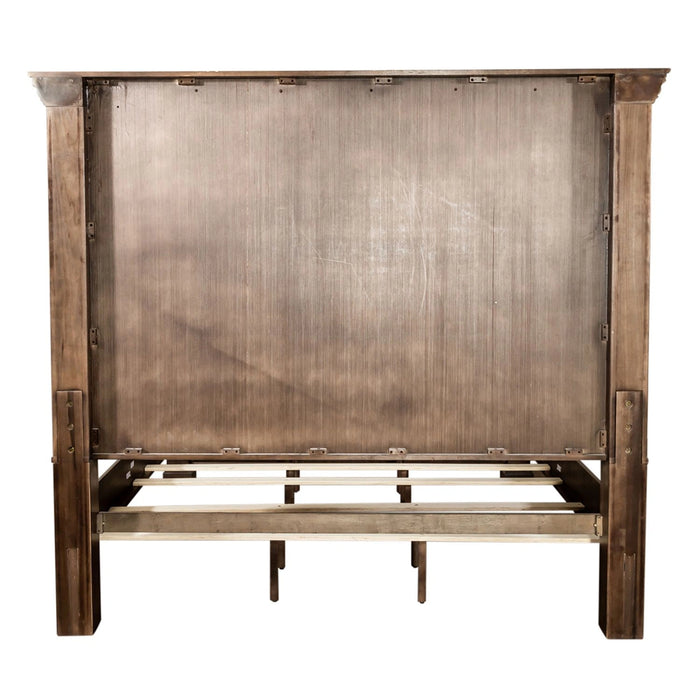 Big Valley King California Panel Bed image
