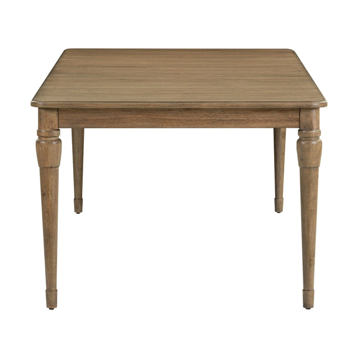 Hickory Grove Rectangular Leg Table image