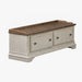 Morgan Creek Storage Hall Bench in Antique White image
