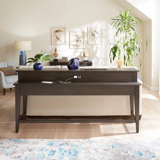 Mill Creek Console Bar Table in Peppercorn image