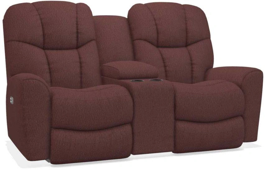 La-Z-Boy Rori Burgundy Power Reclining Loveseat w/ Headrest & Console