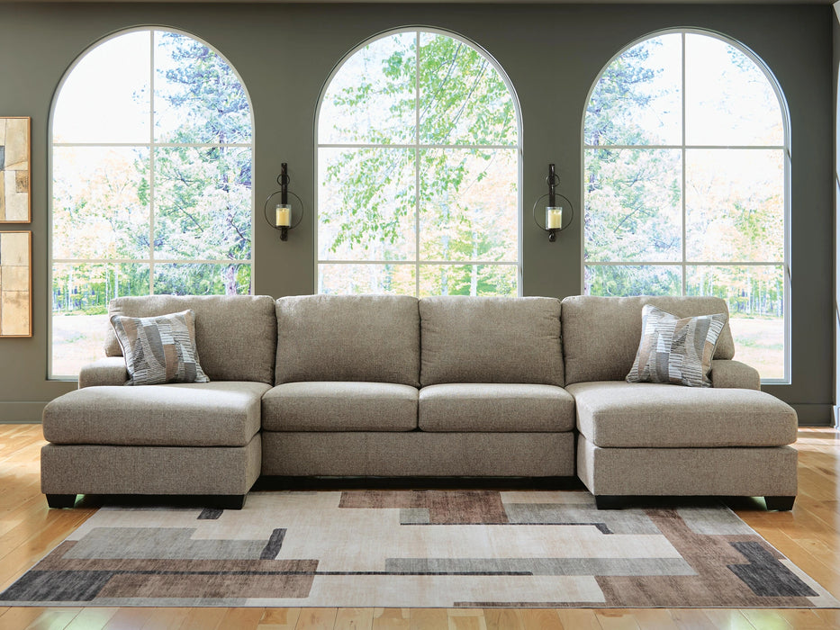 Newellen Sectional with Double Chaise