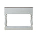Magnolia Manor Hall Console in Antique White & Weathered Bark EST SHIP TIME APPX 4 WEEKS image