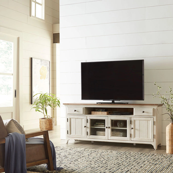 Farmhouse Reimagined Entertainment TV Stand image