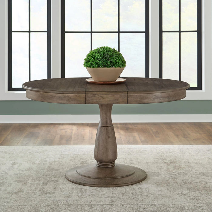 Hickory Grove Pedestal Table Set image