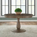Hickory Grove Pedestal Table Set image