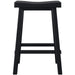 Creations 30 Inch Sawhorse Barstool - Black (RTA) image