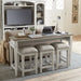 Heartland Console Stool in Antique White image