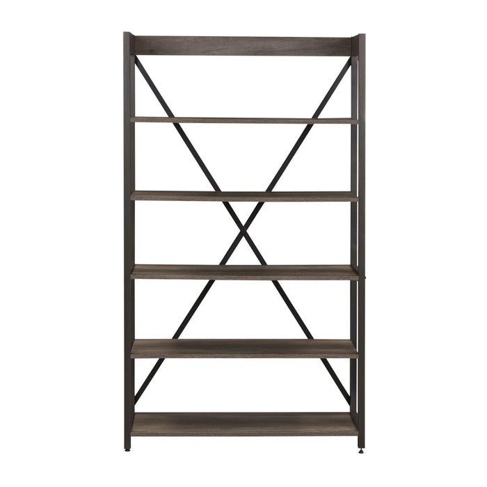 Tanners Creek Bookcase in Greystone image