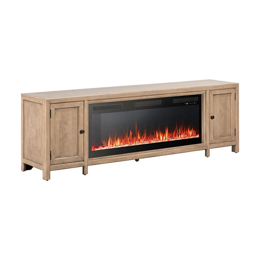 Fireplace TV Consoles 780 82 Inch Console w/ Fire FTS - Plourde Furniture Co (Caribou, ME)