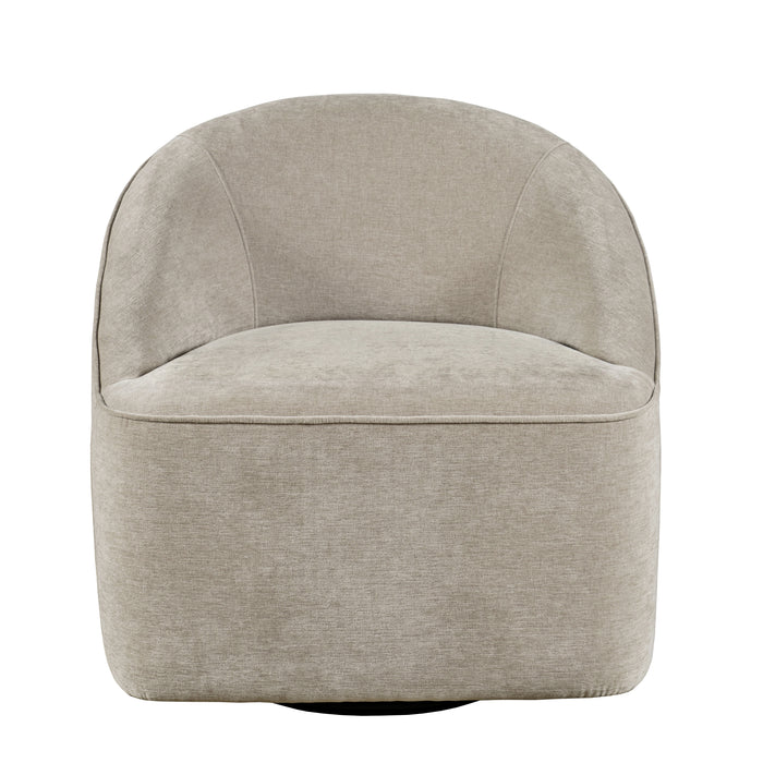 Lulu Swivel Accent Chair - Plourde Furniture Co (Caribou, ME)