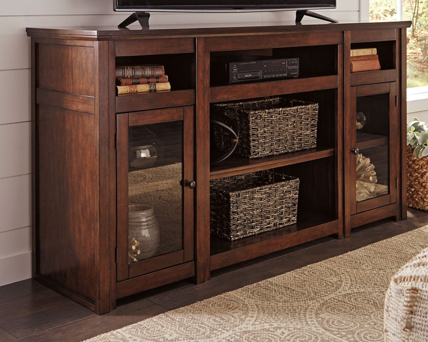 Harpan XL TV Stand w/Fireplace Option