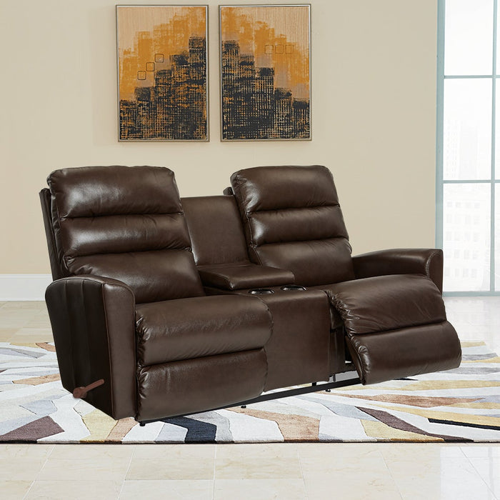 Liam Wall Reclining Loveseat w/ Console