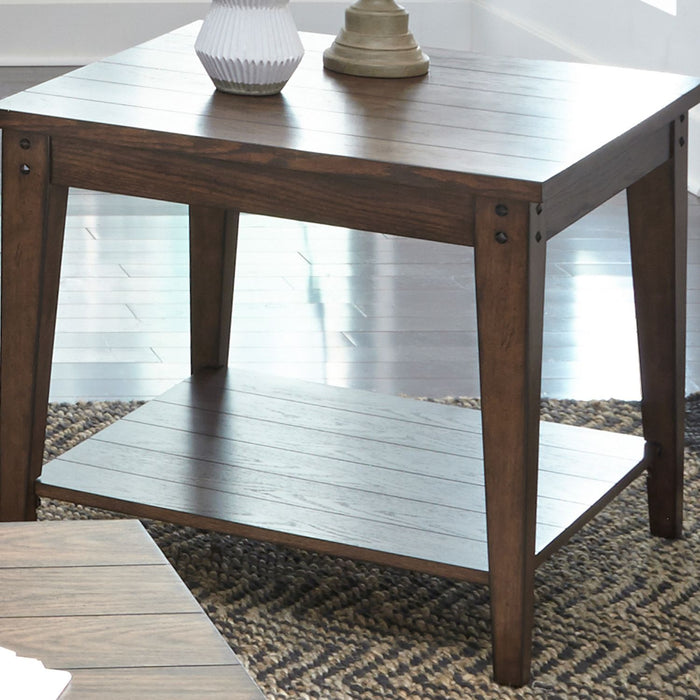 Lake House - Square Lamp Table