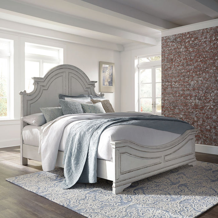 Magnolia Manor - Queen Panel Bed