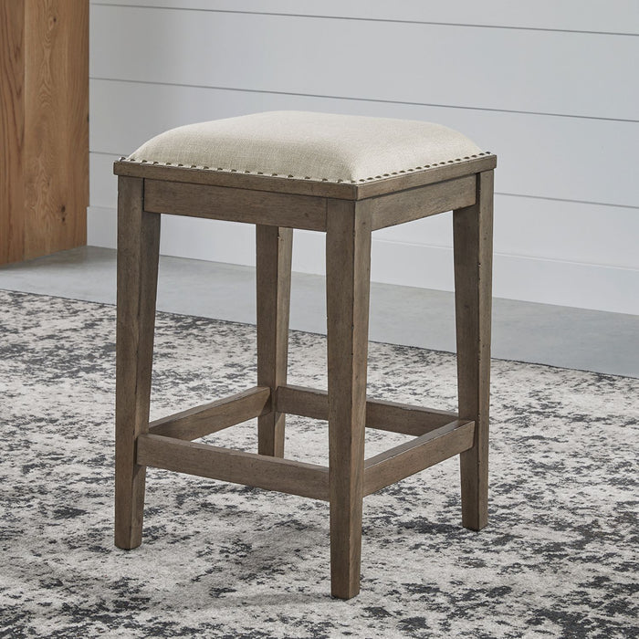 Americana Farmhouse - Uph Console Stool