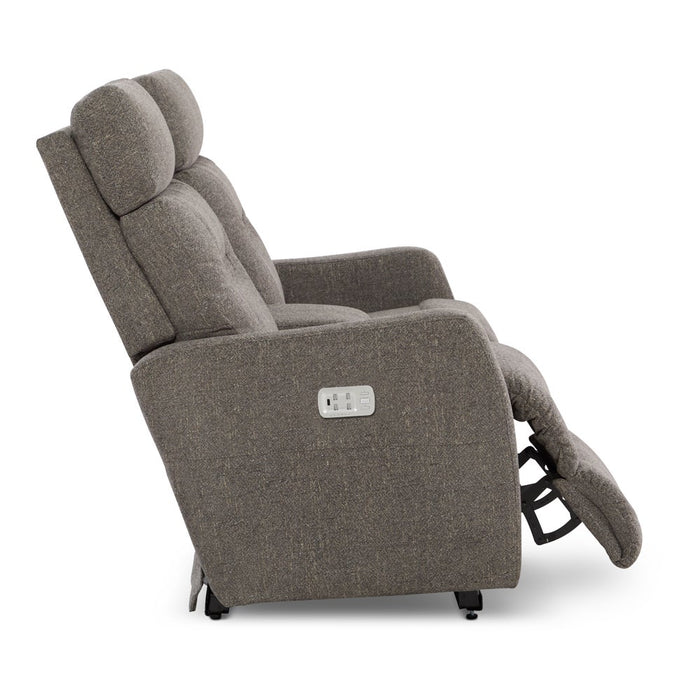 Lennon Power Wall Reclining Loveseat w/ Console Headrest & Lumbar