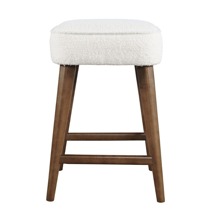 Wes Backless Stool Walnut 2 per carton