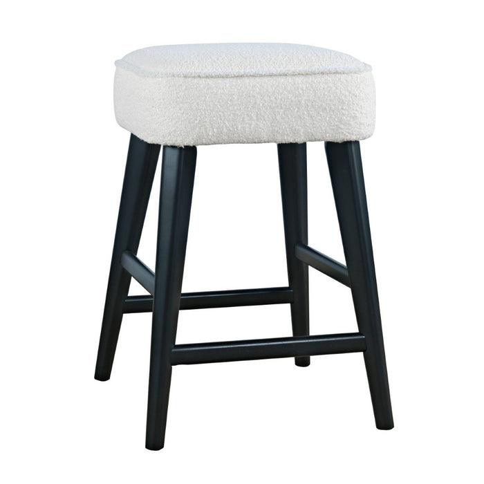 Wes Backless Stool Black 2 per carton