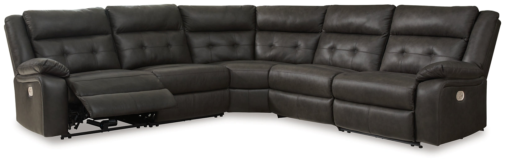 Mackie Pike 5-Piece Power Reclining Sectional