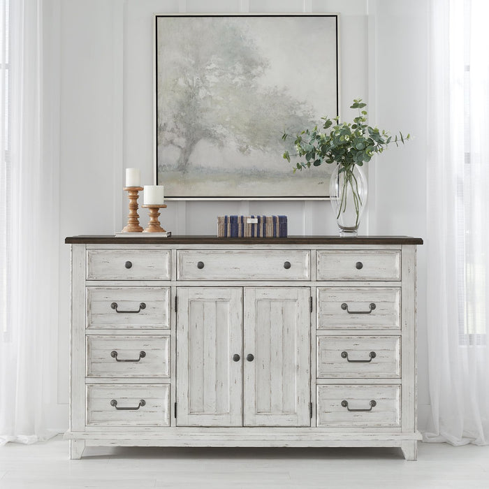 River Place - 2 Door 9 Drawer Dresser