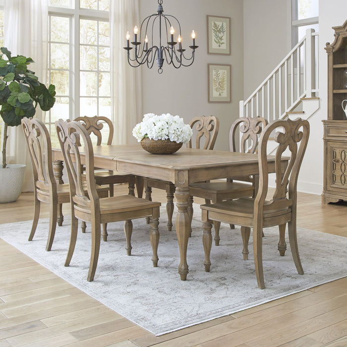 Magnolia Manor - Alt 7 Piece Rectangular Table Set