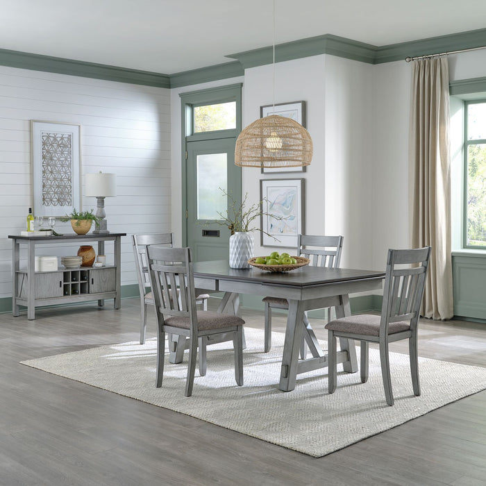 Newport - 5 Piece Trestle Table Set