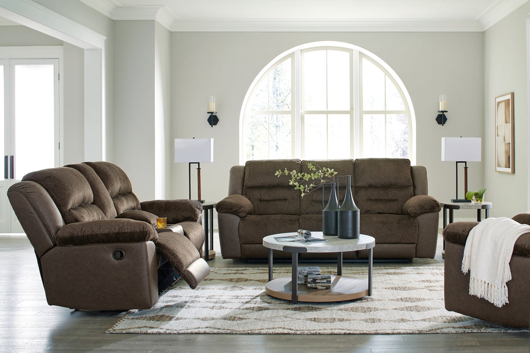 Dorman Sofa, Loveseat and Recliner