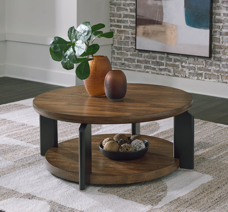 Kraeburn Round Cocktail Table