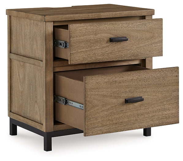 Tomtyn Two Drawer Night Stand