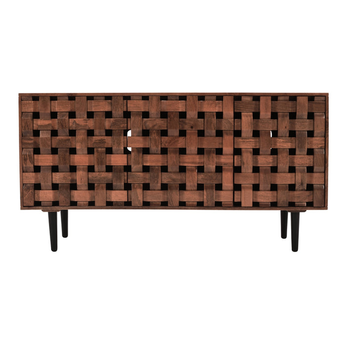 Trent Woven Front Accent Cabinet 60"