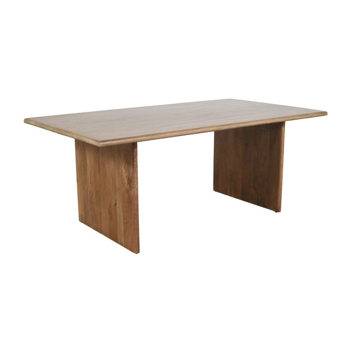 Burke Solid Wood Slab Dining Table