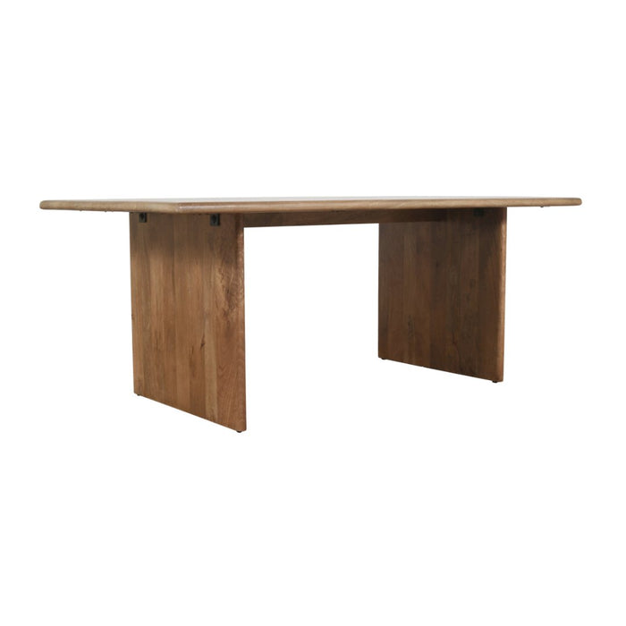 Burke Solid Wood Slab Dining Table