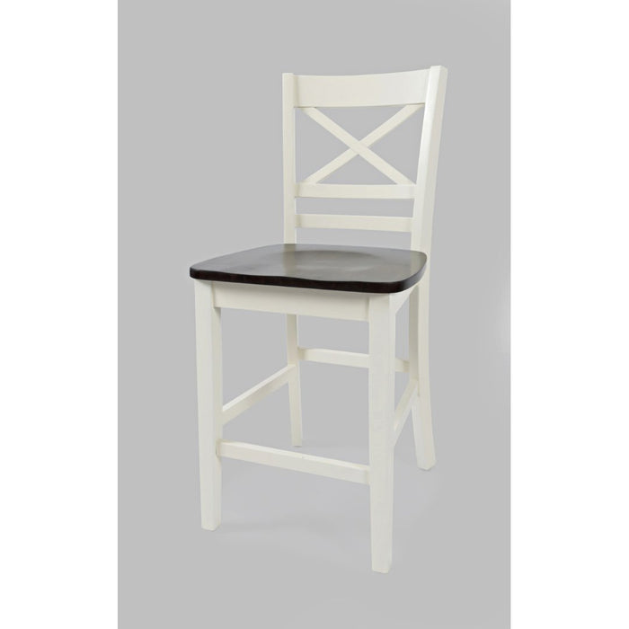 Asbury Park X Back Counter Stool