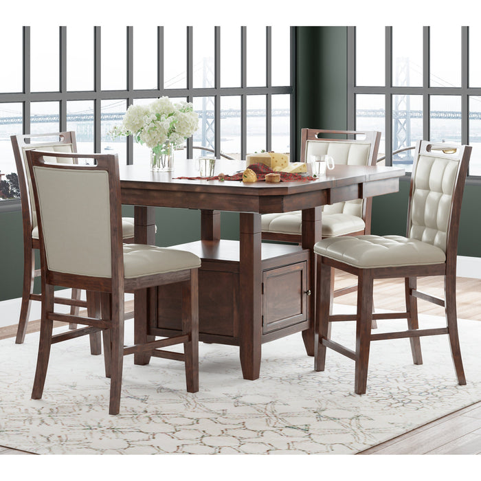 Manchester High-Low Square Dining Table