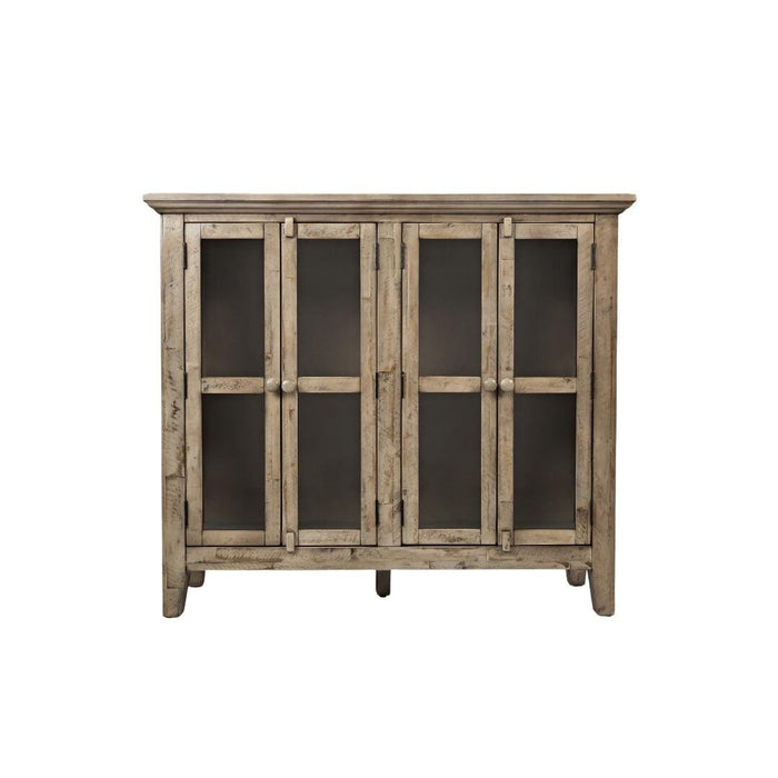 Rustic Shores 4 Door Accent Cabinet