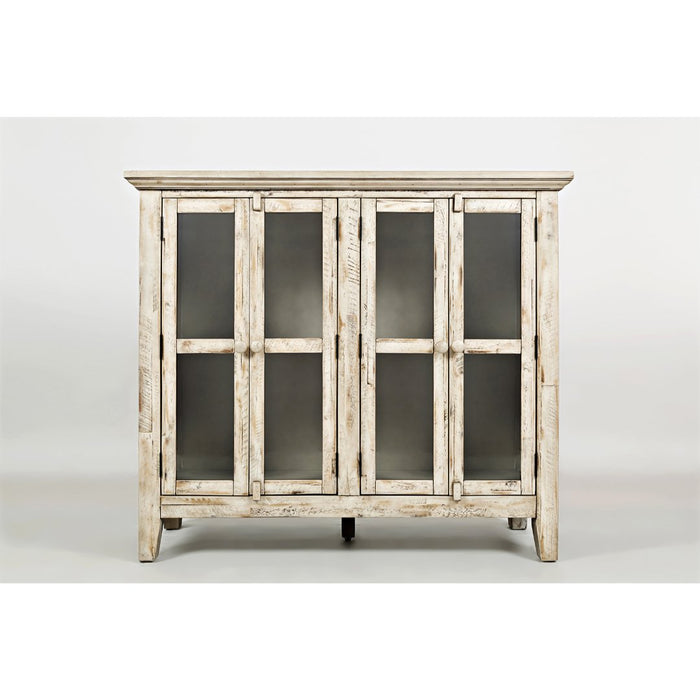 Rustic Shores 4 Door Accent Cabinet