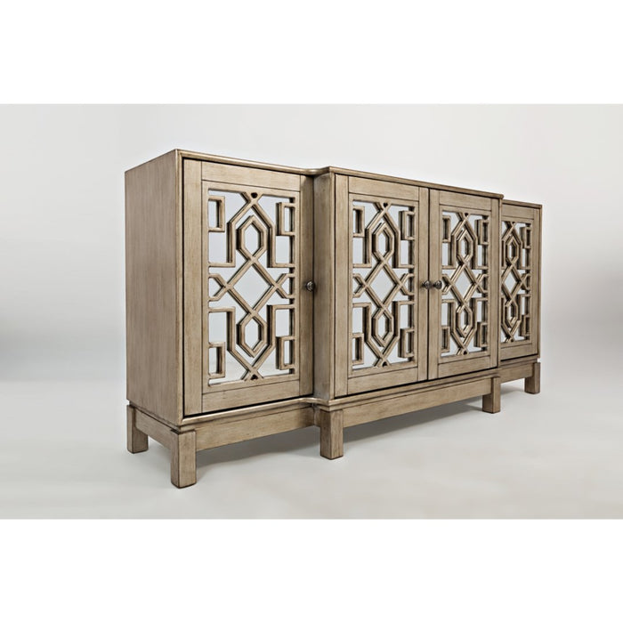 Casa Bella 3 Door Mirrored Cabinet