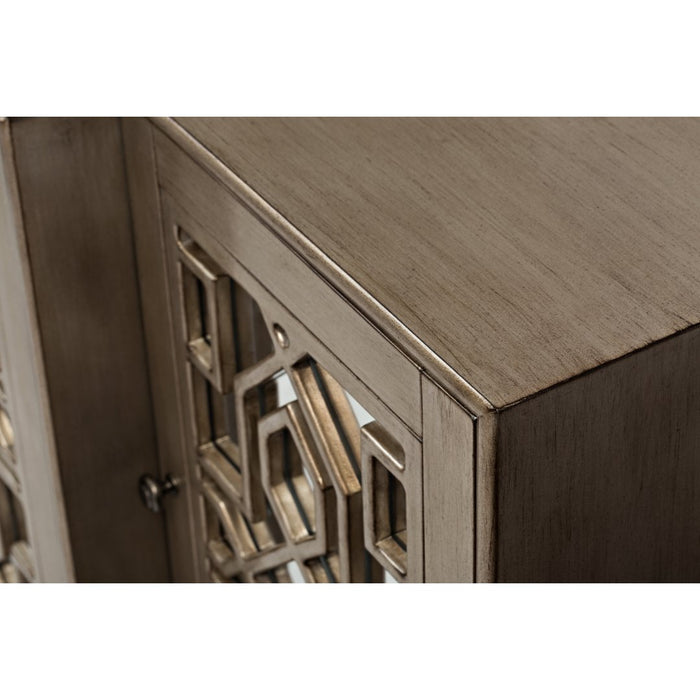 Casa Bella 3 Door Mirrored Cabinet