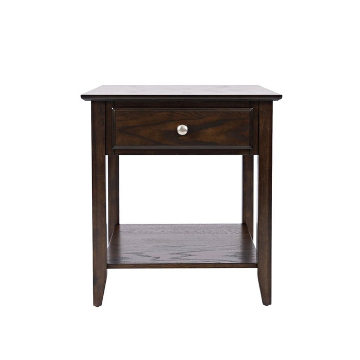 Espresso End Table