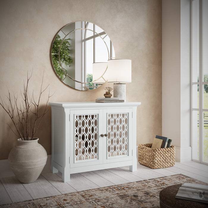 Isabella 38" Mirrored Accent Cabinet