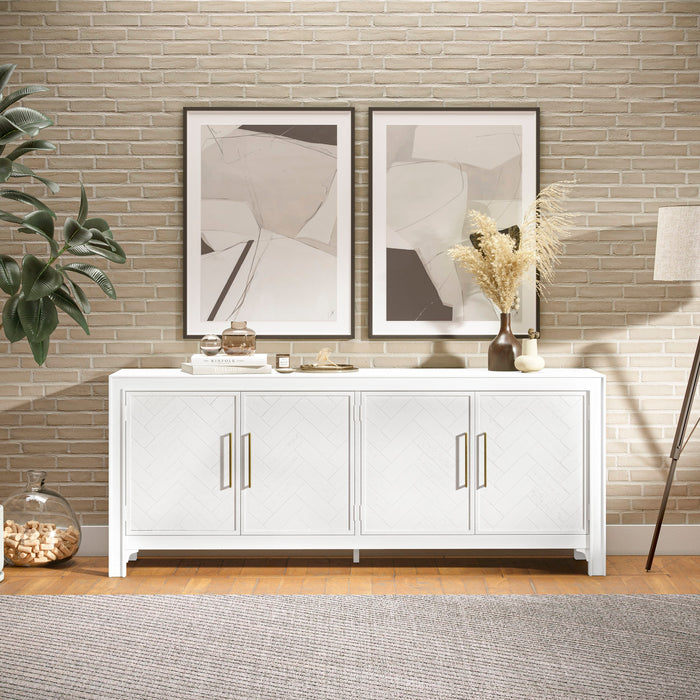 Gramercy 4 Door Accent Cabinet