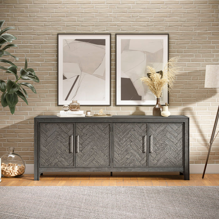 Gramercy 4 Door Accent Cabinet