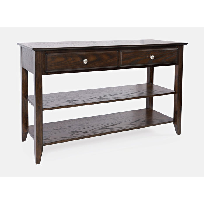 Espresso Console Table