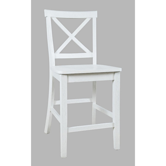 Eastern Tides X Back Counter Stool