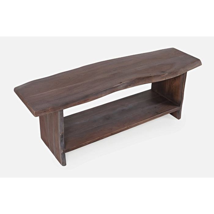 Cooper Live Edge Storage Bench