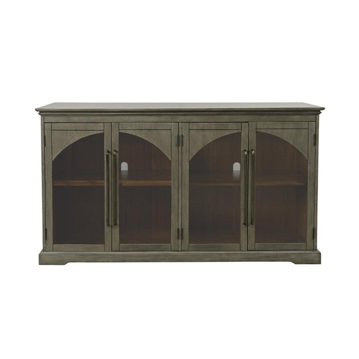 Archdale Gothic Arch 4 Door Accent Cabinet