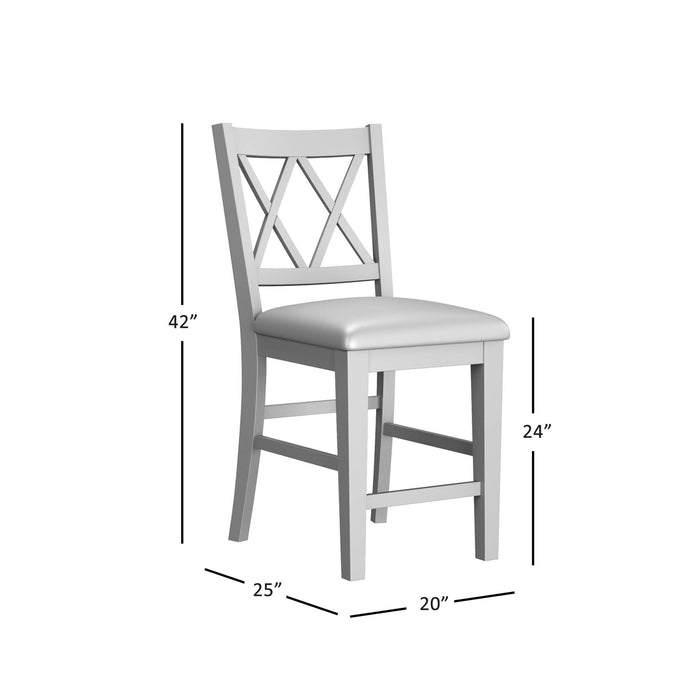 Telluride Double X-Back Counter Stool