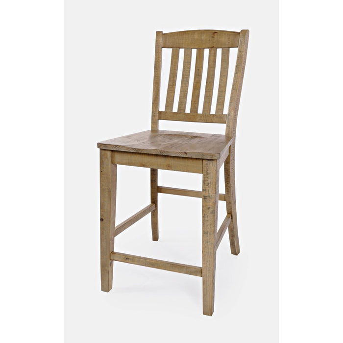 Carlyle Crossing Slatback Counter Stool