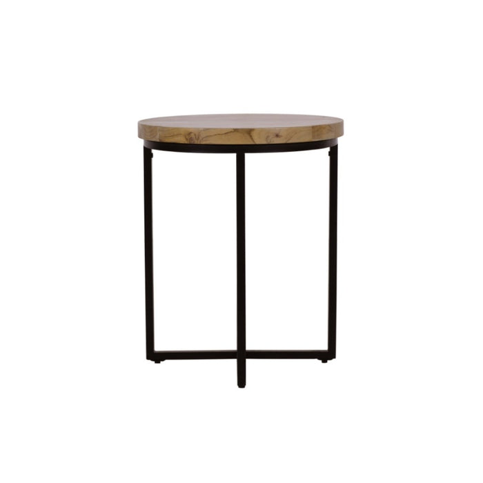 Ames Round End Table